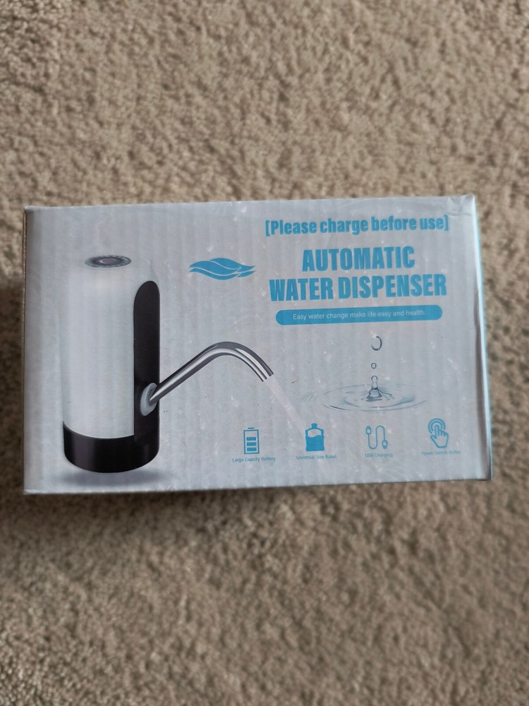 Automatic Rechargeable Water Dispenser White