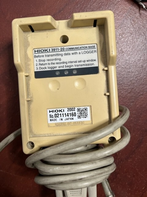 HIOKI 3911-20 Communication Base (RS-232C)