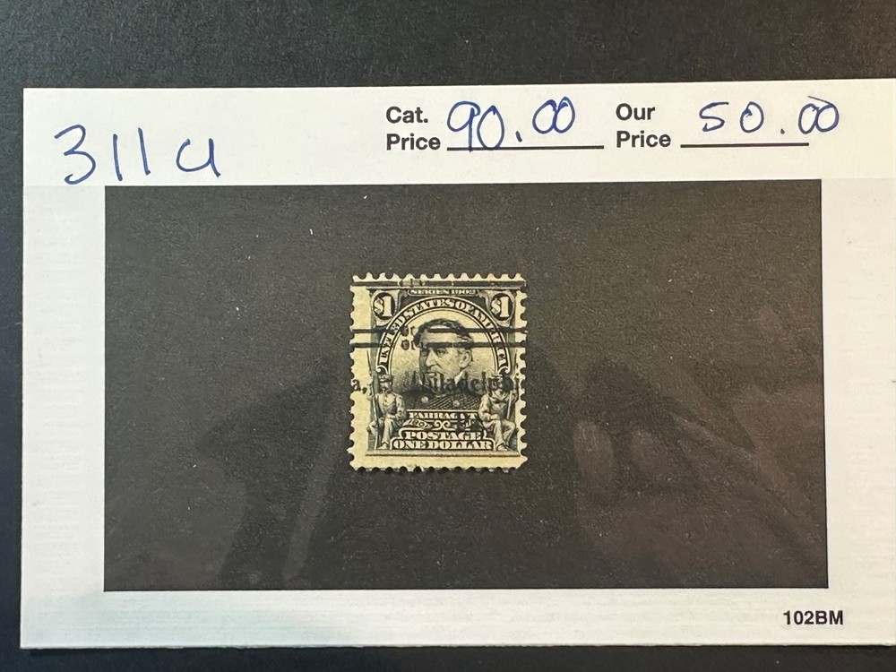 Scott # 311 Used    2024 Scott Catalogue Value $ 90.00