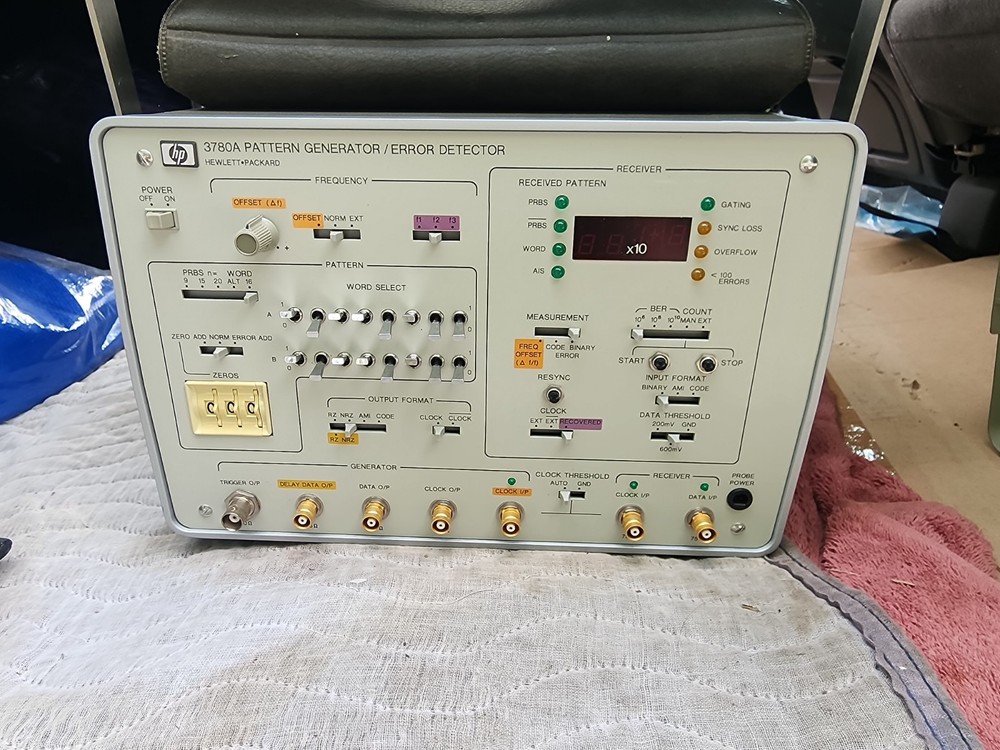 HEWLETT-PACKARD 3780A PATTERN GENERATOR/ERROR DETECTOR (OPTION 003)