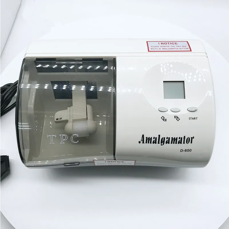 TPC D650 Dental Lab Amalgamator Capsule Mixer Machine with Digital Timer