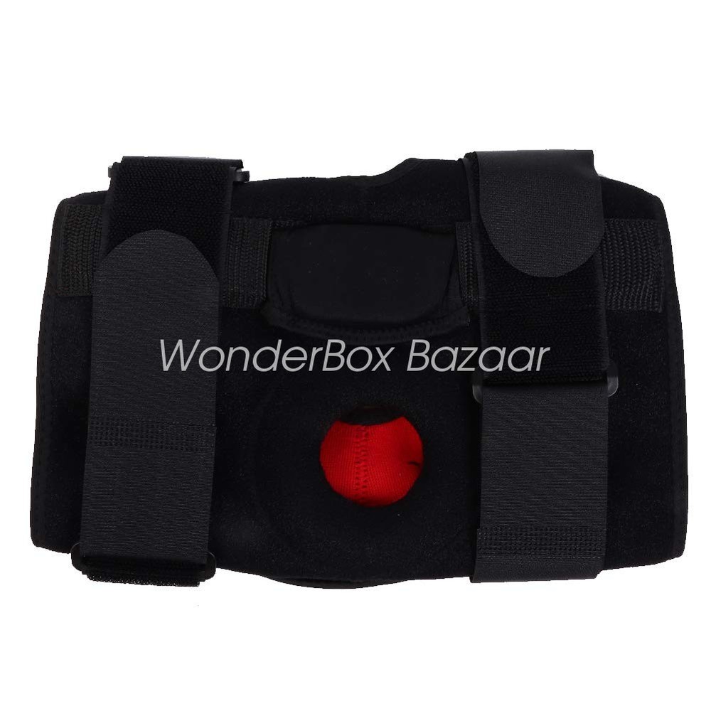 Hinged Knee Brace Compression Sleeve Joint Support Open Patella Stabilizer Wrap