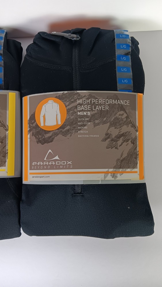 Paradox Beyond Limits Eco-Friendly Base Layer Set Men's L Pullover & Pants NIP
