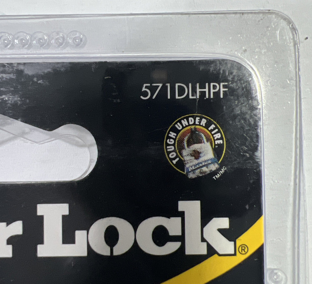 Master Lock 571DLHPF Solid Aluminum Contractor Grade New In Package !!!
