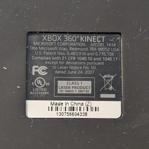 Microsoft Xbox 360 Kinect Sensor with 3 Kinect Games Bundle