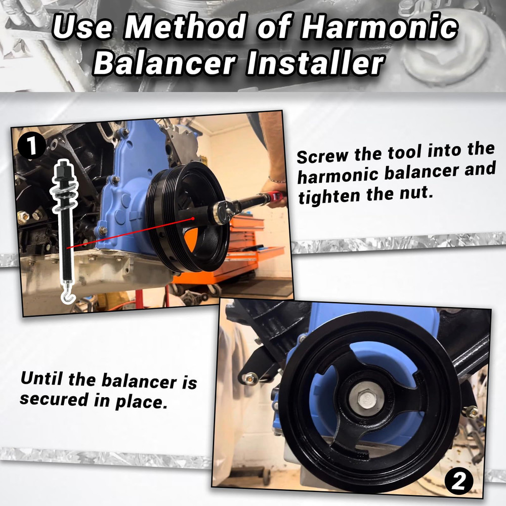 For GM 25264/551141 Harmonic Balancer Puller and LS Balancer...