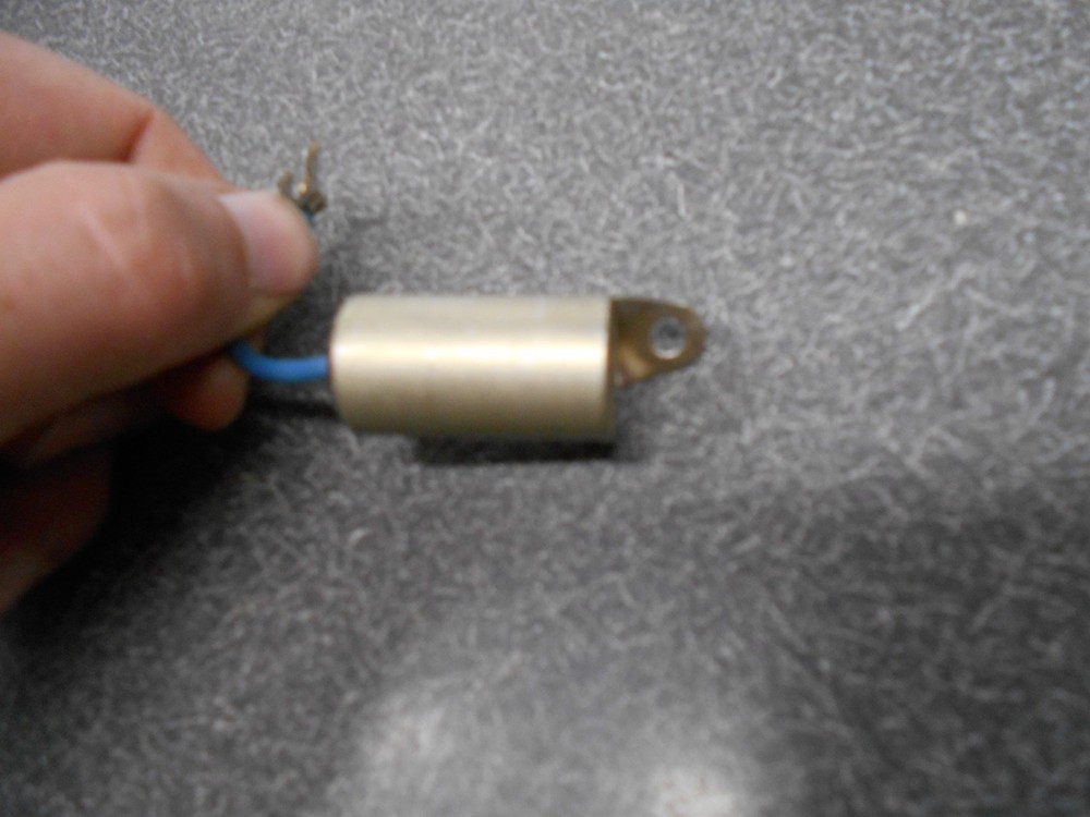 Blue Streak FD78 X Condenser, Single Wire. for points ignition system. New! NOS!