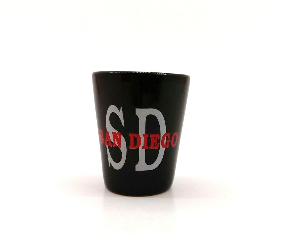 San Diego Shot Ceramic Black Single Shot