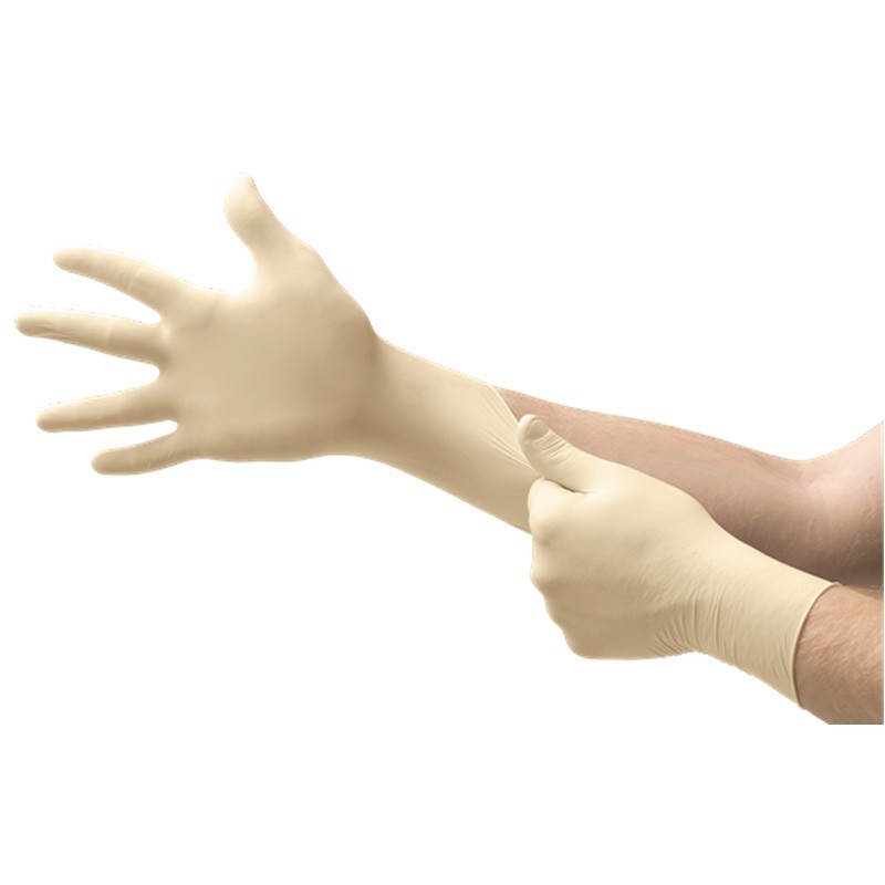 Microflex MF300 MEDIUM Diamond Grip Latex Gloves