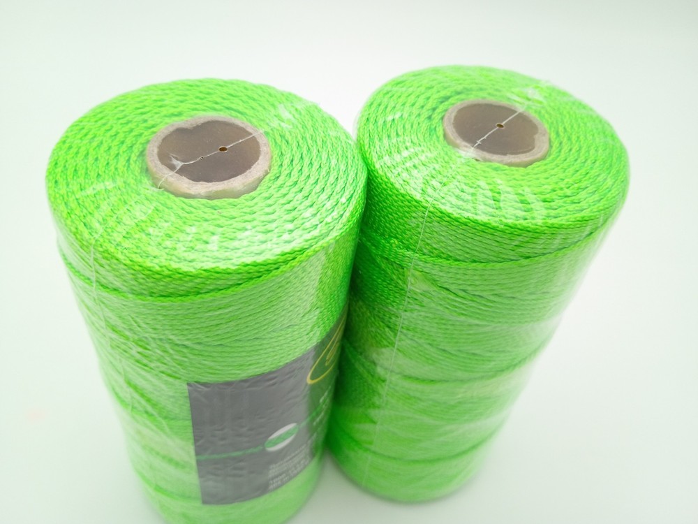 Stringliner Pro 2-Pack Braided Fluorescent Green 1000' Reloadable #18 Nylon Line