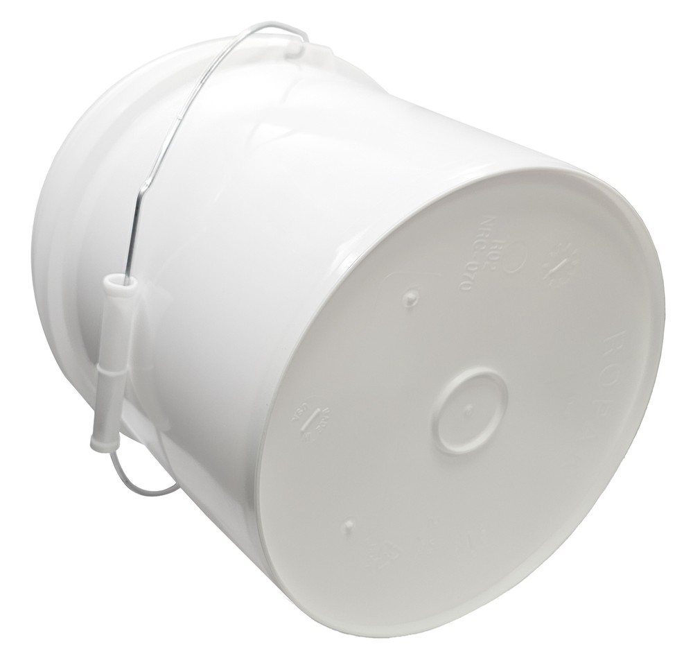 Home Brew Ohio 2 Gallon Bucket and Grommeted Lid - No Graphics