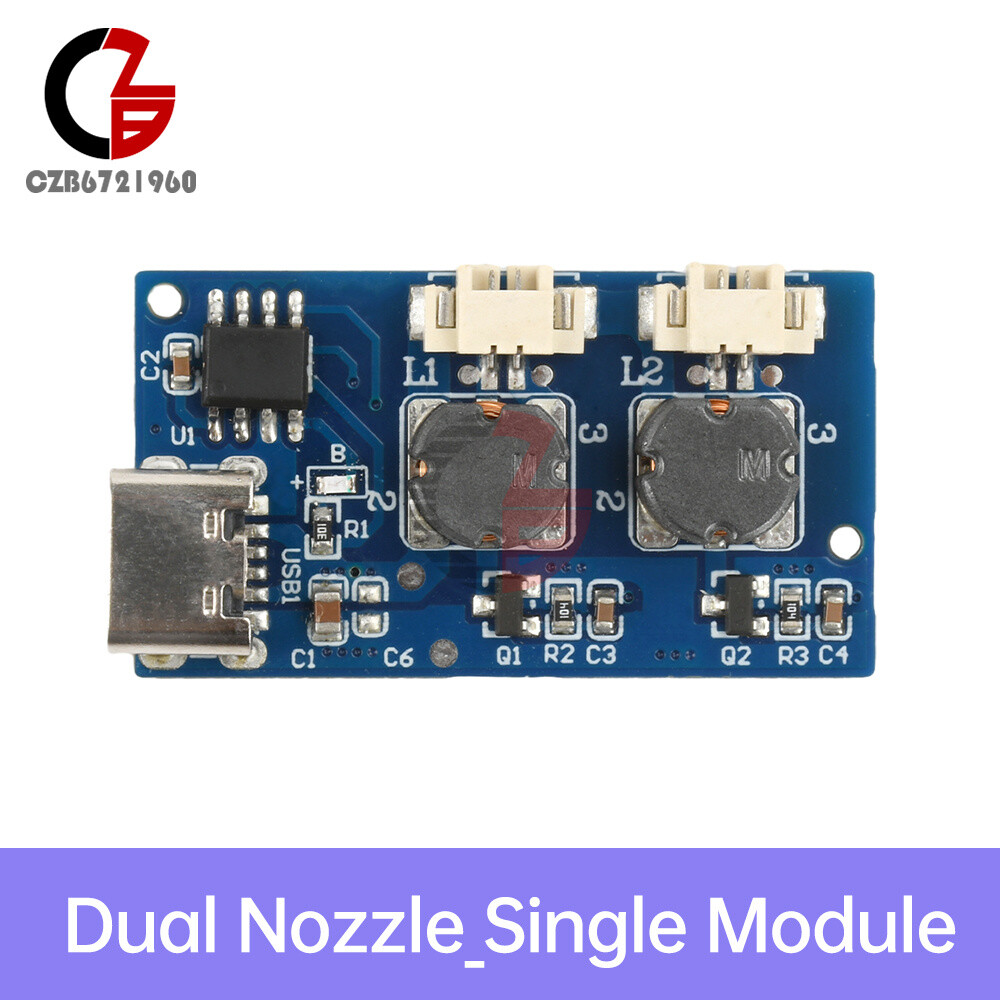 3 Nozzle Humidifier DIY Kit Ultrasonic Mist Maker Atomizing Module Circuit Board