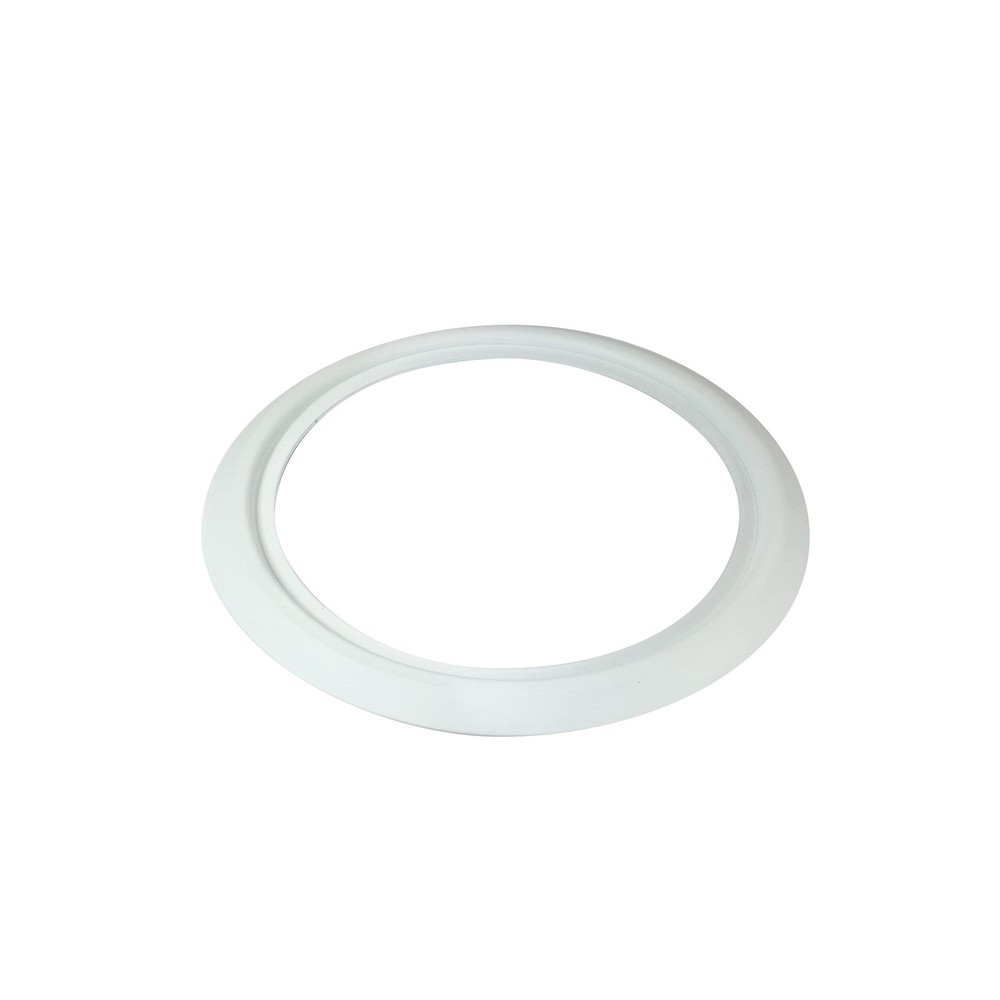 Nora Lighting NOX-4OR 4" Onyx White Oversize Ring for NOXAC-431 - White