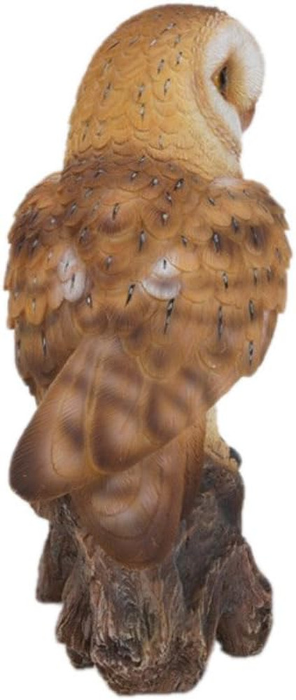 Barn Owl on Stump, 7.25"
