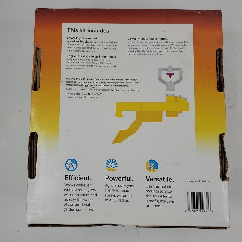 WASP Wildfire Protection Kit, Base System 76660