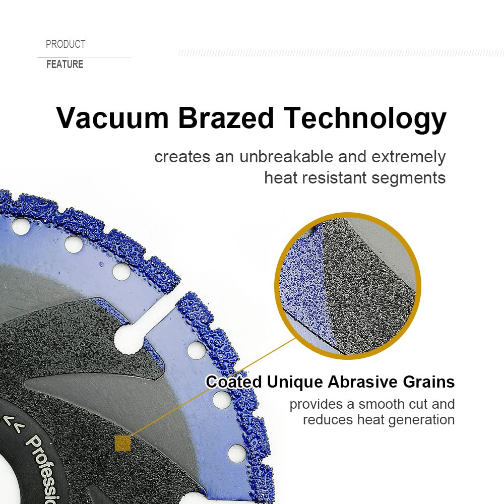 Diamond Polishing Pads Set for Granite, Marble & Ceramic - 6 Pcs