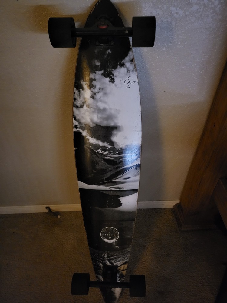 Arbor Timeless Pin Long Board Chestnut Skateboard Deck