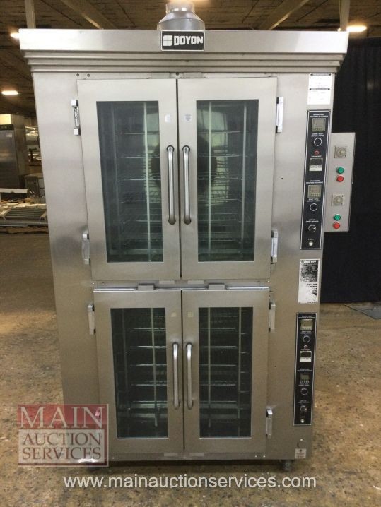 Doyon CA12 Gas Double Stack Convection Bakery Bread  Oven