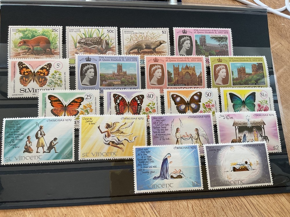 St Vincent mint never hinged  stamps   B3500