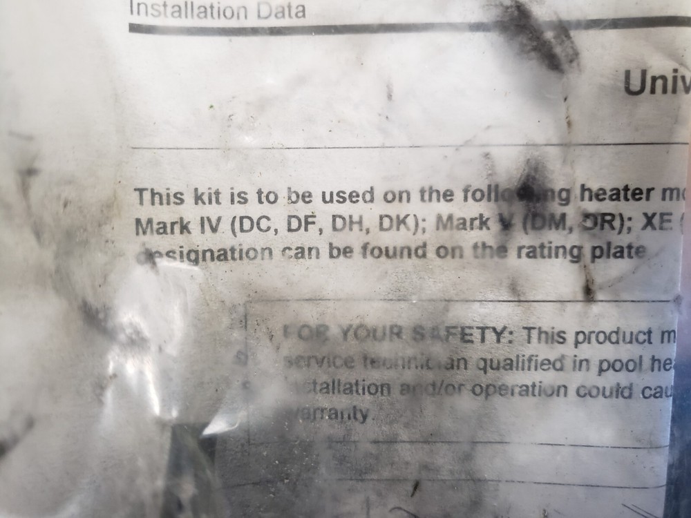 Teledyne Laars Universal Pilot Burner Assembly Kit NOS