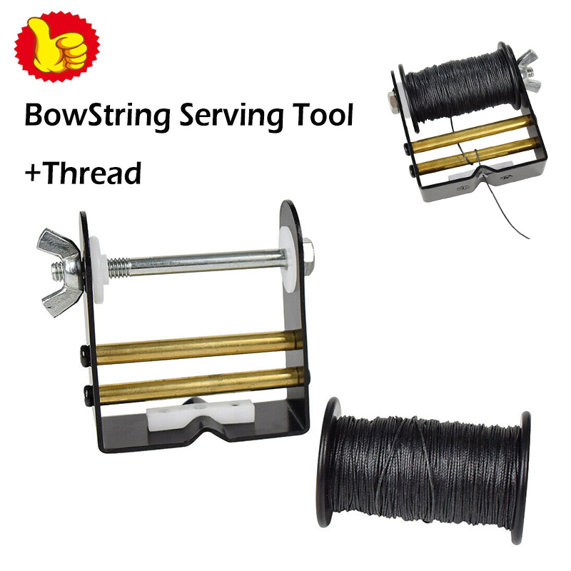 1xBow String Server String Serving Jig Tool with Thread Compound Recurve Longbow