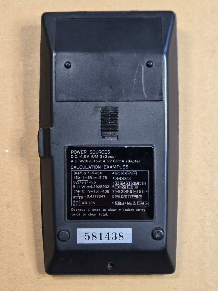 COMPEX SR-40 Vintage Calculator - Working Well