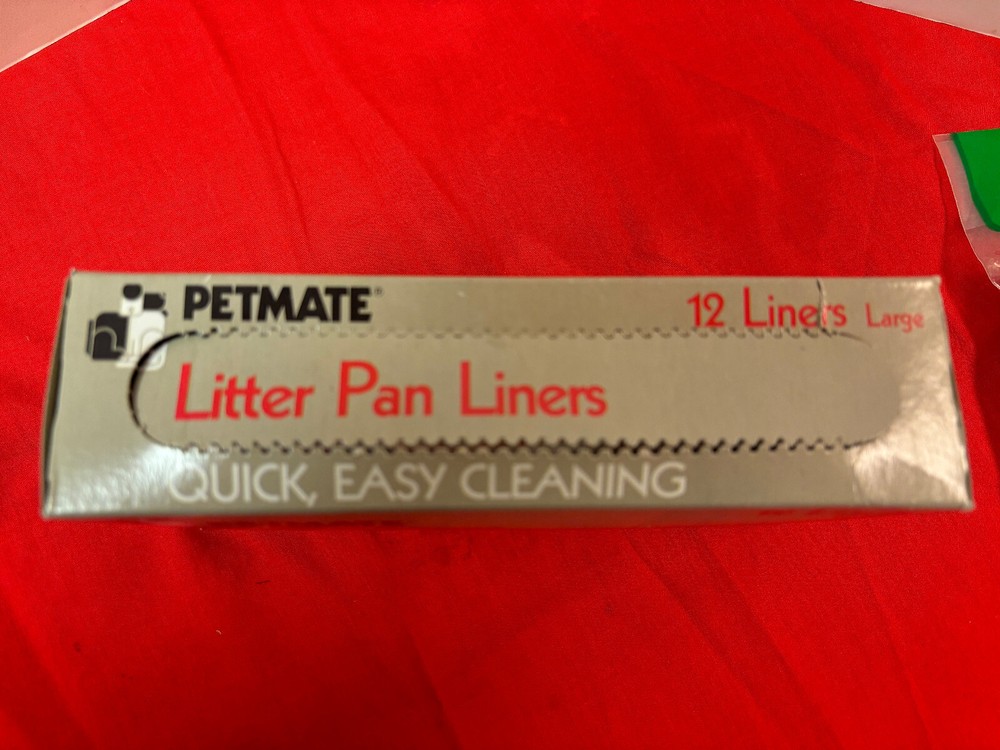Hartz/Petmate Cat Litter Pan Liners; 17 Liners Total