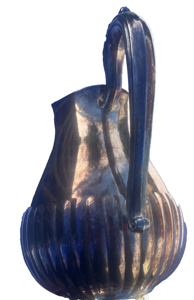 Towle Silverplate Pitcher With Ice Guard Vintage