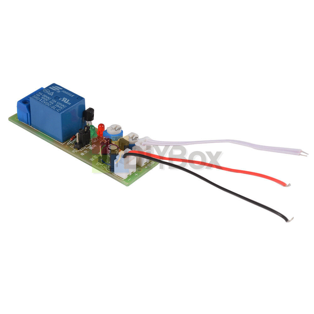 DC 5V 12V 24V Infinite Loop ON OFF Delay Relay Module Cycle Delay Timer Relay