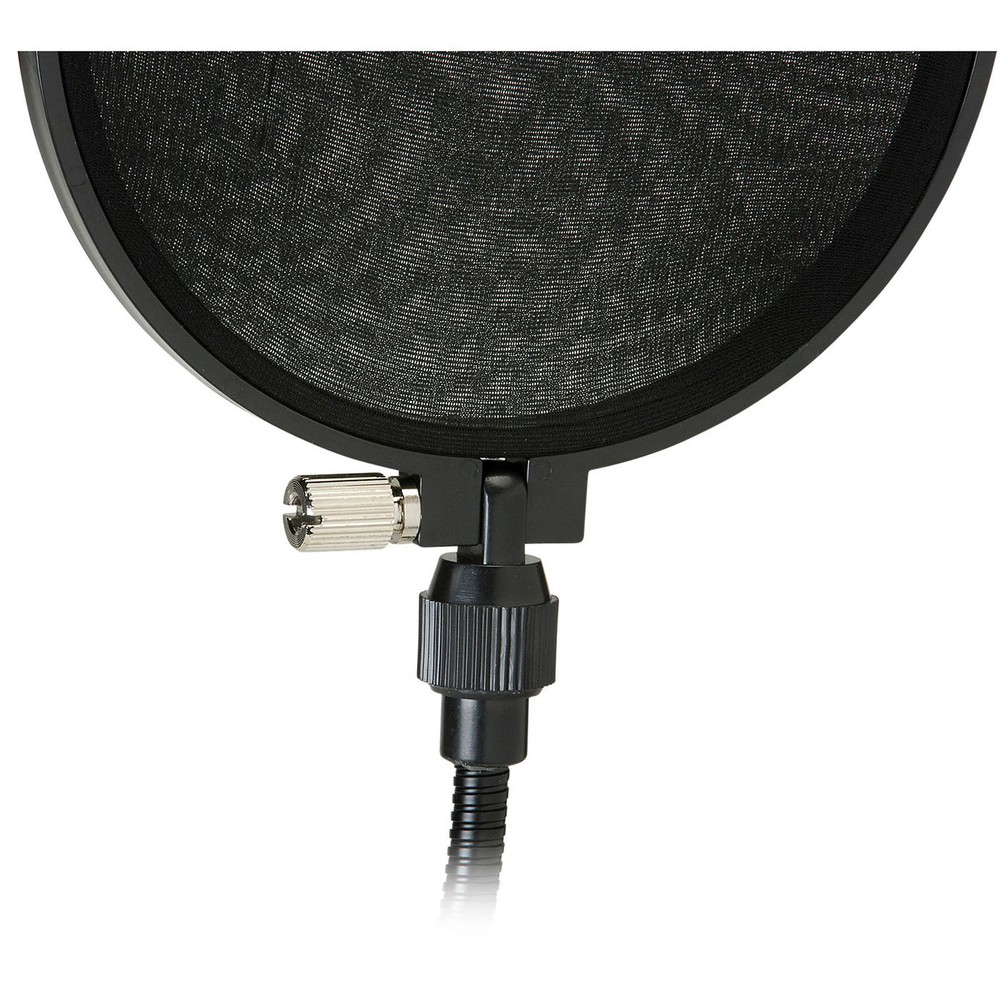 Talent PF-1 Clamp-On Microphone Pop Filter 6" dia.