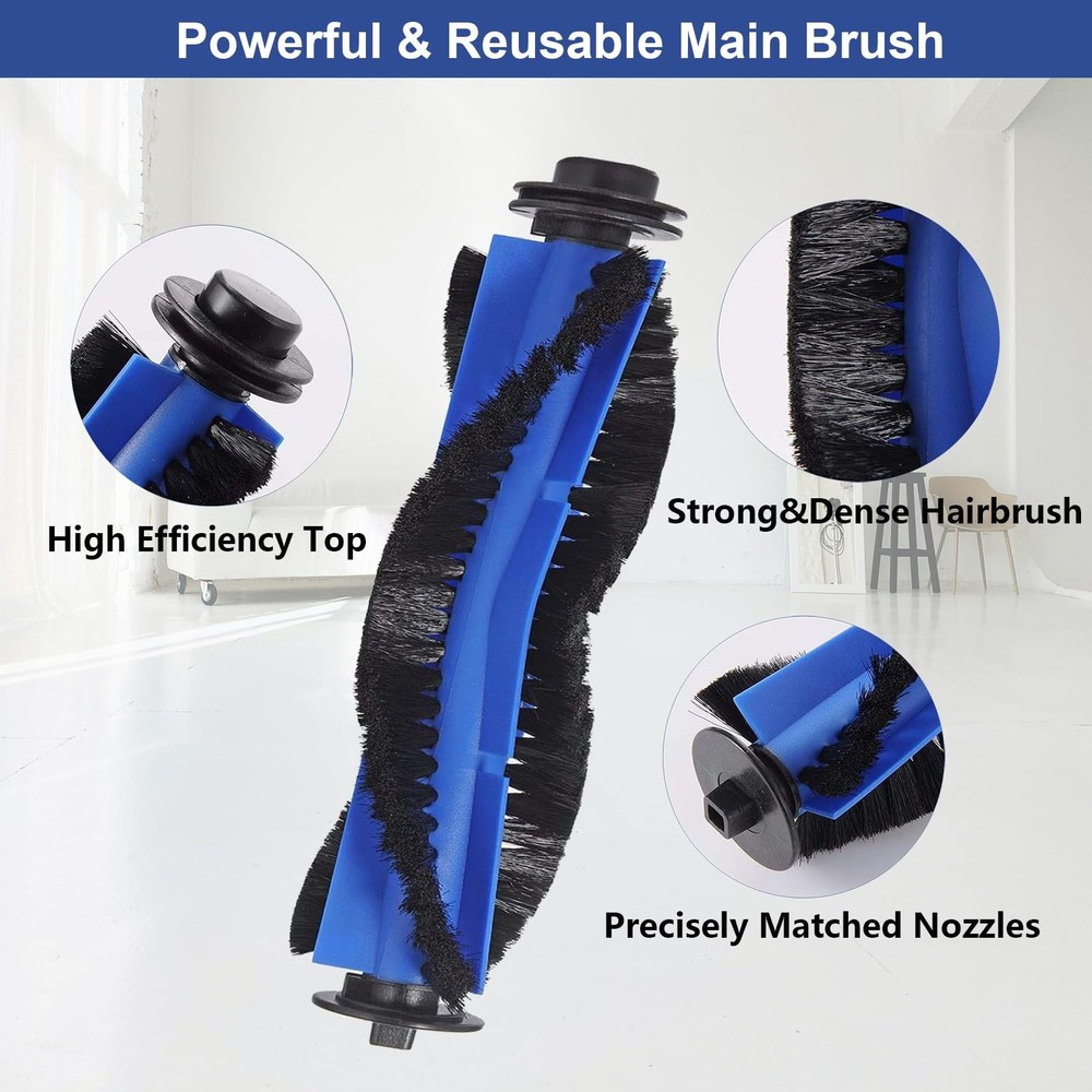 Replacement Part for Eufy RoboVac 11S Max, 15C 1+6+6 Pack, Blue
