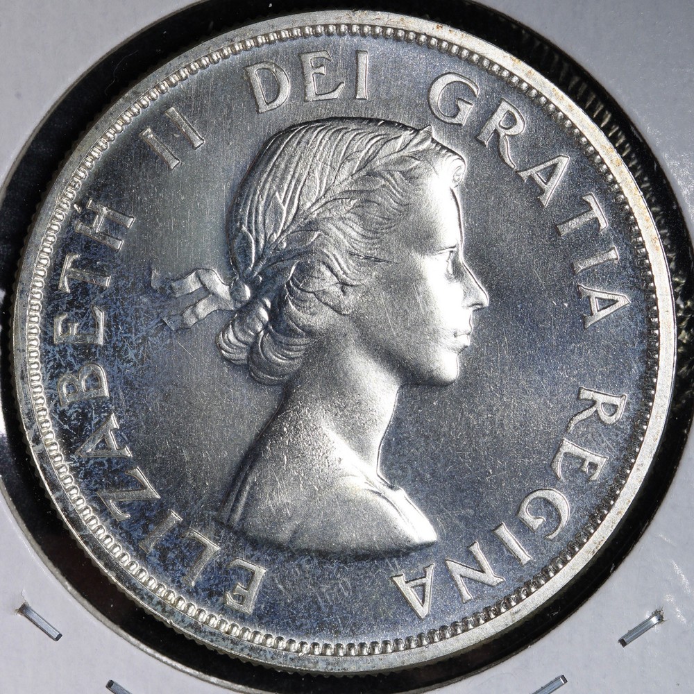 1959 Canada SILVER One Dollar E399 VSTHP