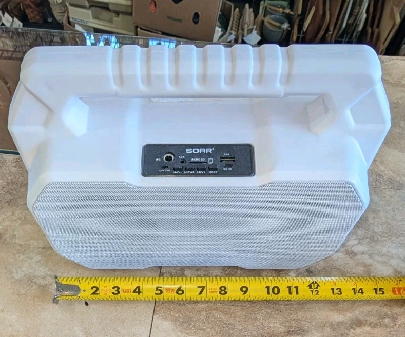 Sora Wireless Speaker Bluetooth W/ MIC,AUX, MICRO SD, USB, DC 5V (093)