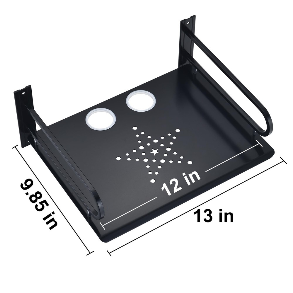 Floating AV ShelvesProjector Wall Mount DVD ShelfFloating Entertainment Cente...