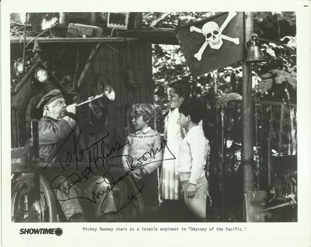 Mickey Rooney - Original Autograph 8x10 Signed Photo
