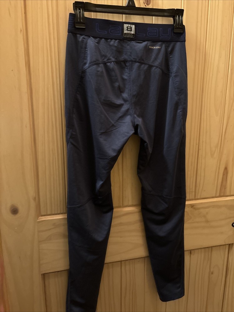 base layer 8 Navy Blue Pants Size Medium