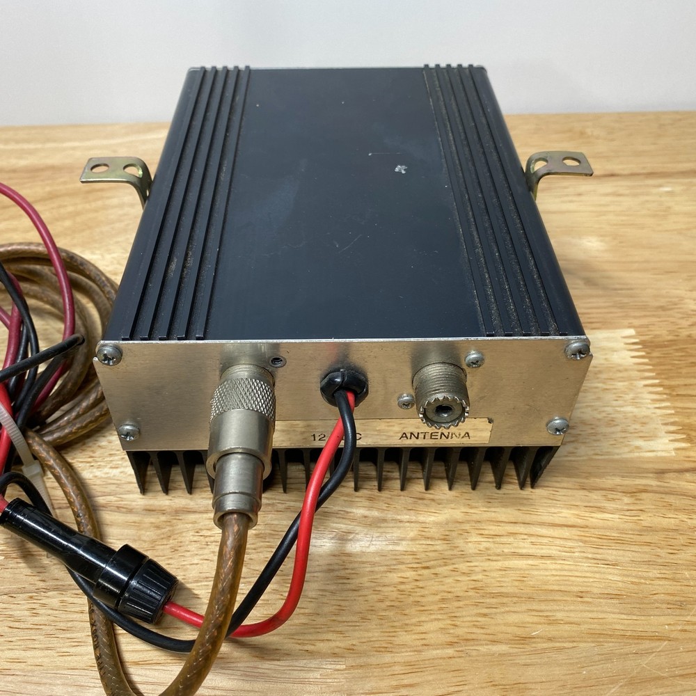 Palomar Elite 250 CB Radio Linear Amplifier Class AB1 Preamp-Powers On, Untested