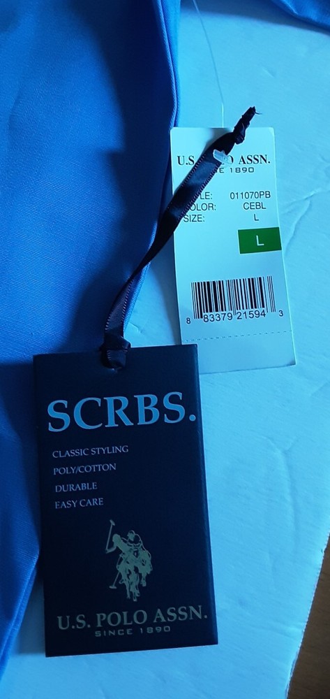 Mens Polo Scrbs Size Large