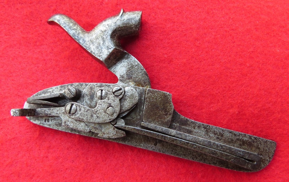 Antique Black Powder Percussion Lock Assembly Left-side Muzzleloading Lockwork