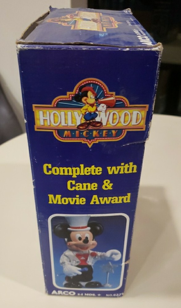 Arco & Mattel - Hollywood Mickey Mouse - Fully Posable - New In Box