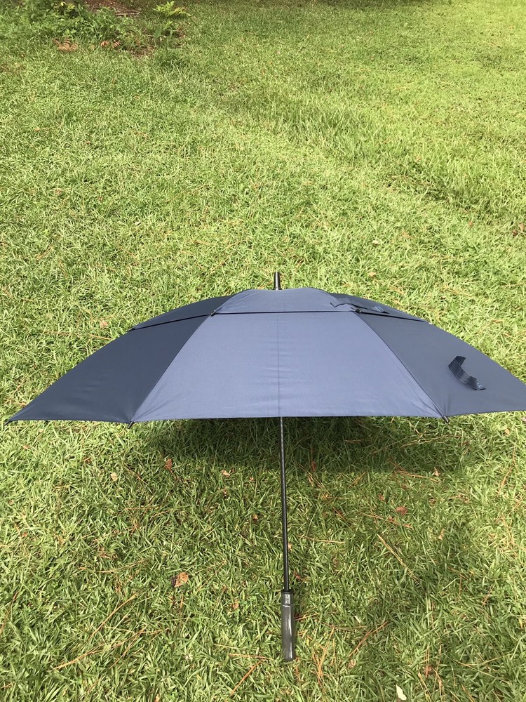 62” Auto Open Large Oversize Golf Umbrella Double Canopy Vented Windproof umbrel