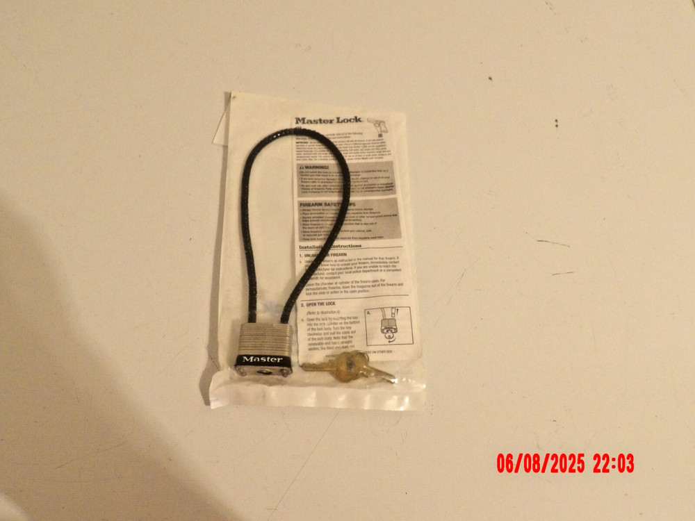 Master Gun Lock New