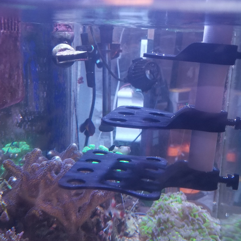 PVC Mountable Frag Rack Bundle Assembly - 3D Printed - Many Colors