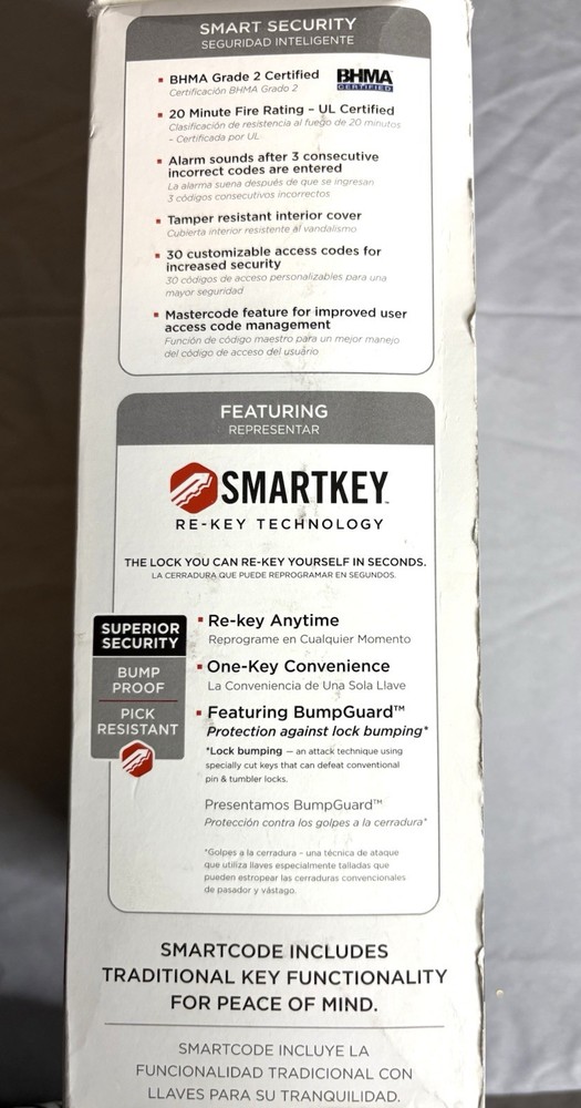 New Kwikset Smart Code 914 Touchpad Electronic Deadbolt