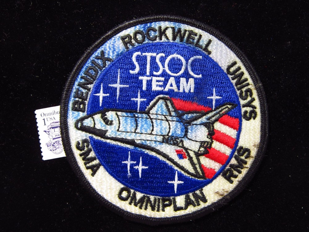 NASA STSOC Team Rockwell Intl + Lockheed Martin JV Contracts Space 4" Patch