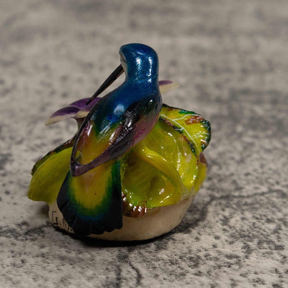 Hummingbird Tagua Carving