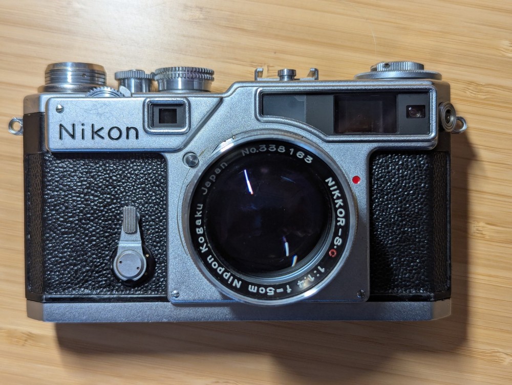 *** Nikon SP Rangefinder, 5cm 1:1.4 (with caps), with Case ***