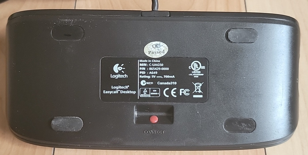 Logitech C-UAG50 EasyCall Phone Conference USB Call Desktop Speaker - TESTED