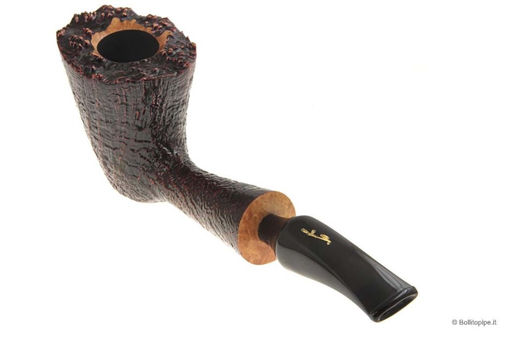 Savinelli Autograph Sandblast - Freeform - 6mm filter