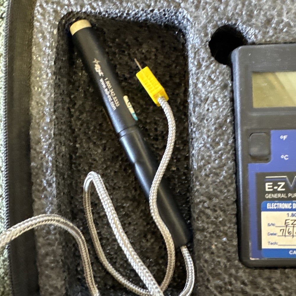 EDL E-Z Probe Digital Pyrometer Thermocouple Type K